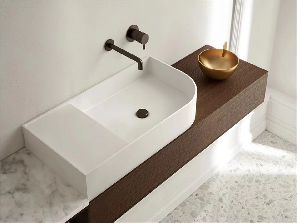 Acrylic artificial stone washbasin