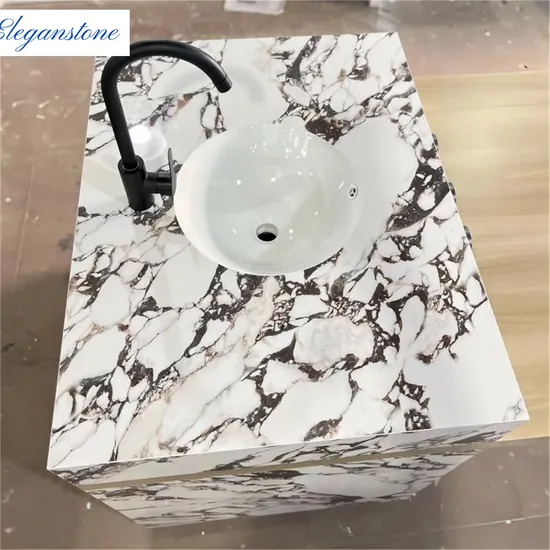 Balgari Black Marble Texture Porcelain Tile Sintered Stone for Kitchen Island Shower Wall Kitchen Countertop Wash Basin